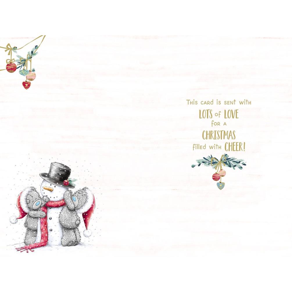 Nan & Grandad Me to You Bear Christmas Card Extra Image 1